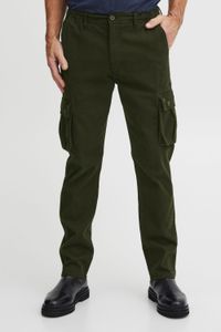 classico FQ1924 FQHarris uomo pantaloni cargo con bottone e zip pantaloni casual 21900476-ME-190413 Verde