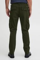 classico FQ1924 FQHarris uomo pantaloni cargo con bottone e zip pantaloni casual 21900476-ME-190413 Verde