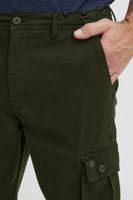 classico FQ1924 FQHarris uomo pantaloni cargo con bottone e zip pantaloni casual 21900476-ME-190413 Verde