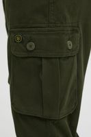 classico FQ1924 FQHarris uomo pantaloni cargo con bottone e zip pantaloni casual 21900476-ME-190413 Verde