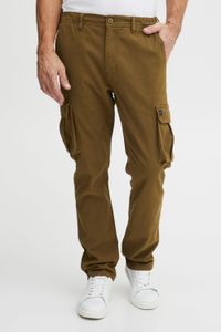 classico FQ1924 FQHarris uomo pantaloni cargo con bottone e zip pantaloni casual 21900476-ME-180920 Marrone