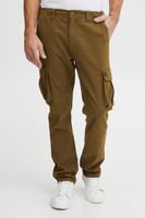 classico FQ1924 FQHarris uomo pantaloni cargo con bottone e zip pantaloni casual 21900476-ME-180920 Marrone