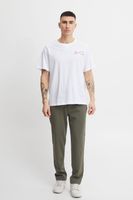 classique SOLID SDElam homme T-shirt avec col rond T-shirt homme 21107521-110601 Blanc