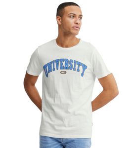 klassisches 11 PROJECT PRSit Herren T-Shirt mit Rundhals Shirt 20715957ME-110602 Weiß