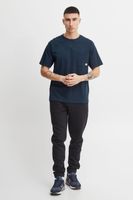 klassisches 11 PROJECT PREmil SS Herren T-Shirt mit Rundhals Shirt 21300995-ME-194010 Blau