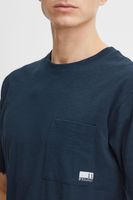 klassisches 11 PROJECT PREmil SS Herren T-Shirt mit Rundhals Shirt 21300995-ME-194010 Blau