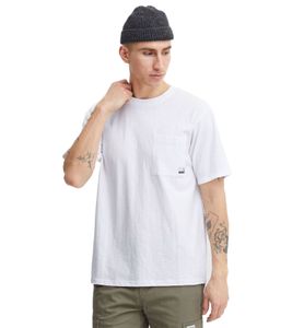 klassisches 11 PROJECT PREmil SS Herren T-Shirt mit Rundhals Shirt 21300995-ME-110601 Weiß