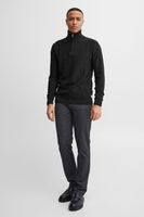 klassischer 11 PROJECT PRTillmann Fine Herren Troyer mit Stehkragen Pullover 21301005-ME-194008 Schwarz