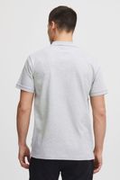 classique SOLID SDZakir homme polo avec fermeture zippée polo homme 21301022-ME-1541011 Gris