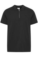 clásico SOLID SDZakir hombre polo con cremallera camiseta polo 21301022-ME-194008 Negro