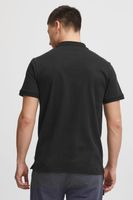 clásico SOLID SDZakir hombre polo con cremallera camiseta polo 21301022-ME-194008 Negro