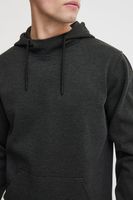 classic SOLID SDQuinton men's hoodie in sweat fabric hooded sweatshirt 21301037-ME-1940071 Grey