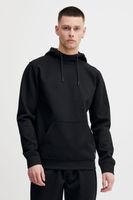classic SOLID SDQuinton men's hoodie in sweat fabric hooded sweatshirt 21301037-ME-194008 Black