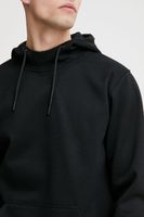classic SOLID SDQuinton men's hoodie in sweat fabric hooded sweatshirt 21301037-ME-194008 Black