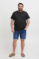 klassisches BLEND BHGila BT Herren T-Shirt mit Rundhals Shirt 20716315ME-194007 Schwarz