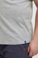 classique BLEND BHGila BT homme T-shirt avec col rond T-shirt homme 20716315ME-110601 Blanc