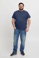 classique BLEND BHGila BT homme T-shirt avec col rond T-shirt homme 20716315ME-194024 Bleu