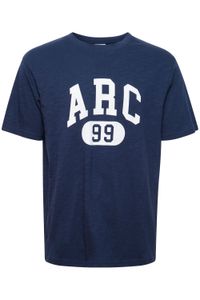 classique SOLID SDFinlee homme T-shirt avec col rond T-shirt homme 21107749-194010 Bleu