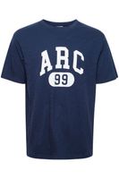 classica SOLID SDFinlee uomo T-shirt con girocollo T-shirt uomo 21107749-194010 Blu