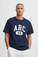 classica SOLID SDFinlee uomo T-shirt con girocollo T-shirt uomo 21107749-194010 Blu