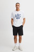classic SOLID SDFinlee men's T-shirt with crew neck shirt 21107749-110601 White