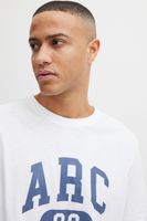 classic SOLID SDFinlee men's T-shirt with crew neck shirt 21107749-110601 White