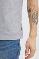 klassisches BLEND Herren T-Shirt mit Rundhals Shirt 20715022-200274 Grau