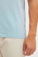 classic BLEND men's T-shirt with crew neck shirt 20715043-144210 Blue