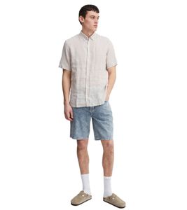 classico CASUAL FRIDAY uomo short denim con zip short jeans 20504680-200438 Blu