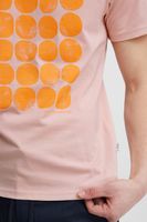 classic CASUAL FRIDAY CFThor men's T-shirt with crew neck shirt 20504716-141506 Pink