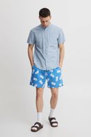 klassische BLEND Herren Freizeit-Shorts mit Kordelzug Shorts auch in großen Größen 20715497-184039 Blau