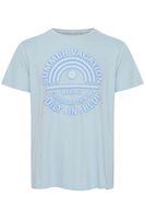 classique BLEND homme T-shirt avec col rond T-shirt homme 20715675-144210 Bleu
