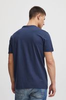 classique BLEND homme T-shirt avec col rond T-shirt homme 20715675-194024 Bleu