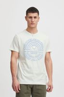 classic BLEND men's T-shirt with crew neck shirt 20715675-110602 White