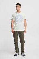 classic BLEND men's T-shirt with crew neck shirt 20715675-110602 White