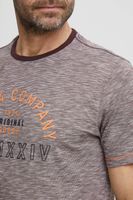 klassisches FQ1924 FQIvar Herren T-Shirt mit Rundhals Shirt 21900538-ME-191619 Braun