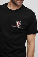 klassisches FQ1924 FQOlaf Herren T-Shirt mit Rundhals Shirt 21900540-ME-193911 Schwarz