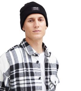 clásico SOLID SDIrwin hombre beanie de tejido sintético gorro 21301127-ME-194008 Negro