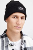 classique SOLID SDIrwin homme bonnet en matière synthétique bonnet maille 21301127-ME-194008 Noir