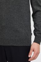 classic BLEND BHCerstan men's fine knit sweater with crew neck knit sweater 20716722ME-200278 Grey