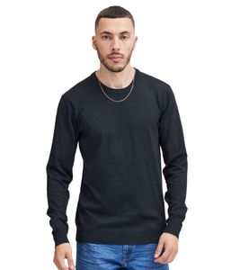 classico BLEND BHCerstan uomo maglione in maglia fine con girocollo maglione in maglia 20716722ME-194024 Blu