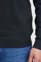 classic BLEND BHCerstan men's fine knit sweater with crew neck knit sweater 20716722ME-194024 Blue