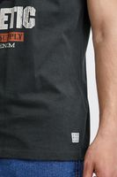 klassisches BLEND BHOrion Herren T-Shirt mit Rundhals Shirt 20716730ME-196110 Grün