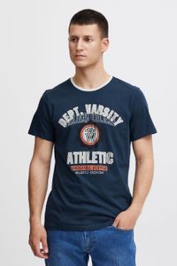 klassisches BLEND BHOrion Herren T-Shirt mit Rundhals Shirt 20716730ME-194024 Blau