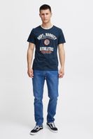 klassisches BLEND BHOrion Herren T-Shirt mit Rundhals Shirt 20716730ME-194024 Blau