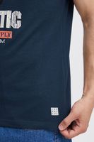 klassisches BLEND BHOrion Herren T-Shirt mit Rundhals Shirt 20716730ME-194024 Blau