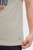 klassisches BLEND BHOrion Herren T-Shirt mit Rundhals Shirt 20716730ME-141107 Grau