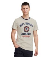 klassisches BLEND BHOrion Herren T-Shirt mit Rundhals Shirt 20716730ME-141107 Grau