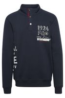 classic FQ1924 FQWilliam men's troyer sweater with stand-up collar pullover 21900589-194011 Grey