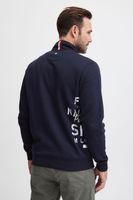 classic FQ1924 FQWilliam men's troyer sweater with stand-up collar pullover 21900589-194011 Grey